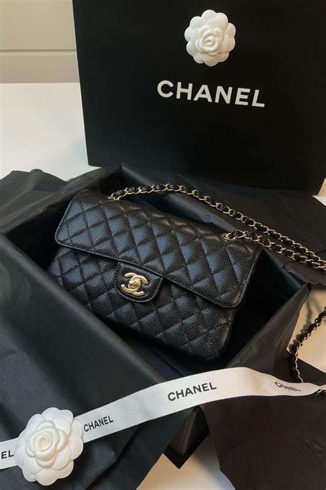 chanel classic flap caviar or lambskin|Chanel 101: Lambskin vs. Caviar .